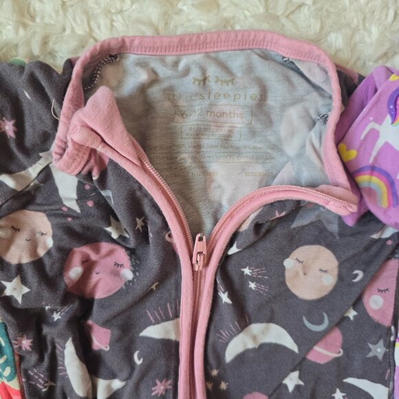 Long Sleeve Bamboo Pajamas (6-12 months) - Picture 5 of 9
